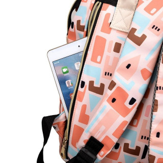 Roza nahrbtnik za voziček za mame in očete