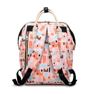 Roza nahrbtnik za voziček za mame in očete