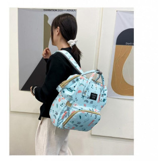 Modri nahrbtnik za mame in očete