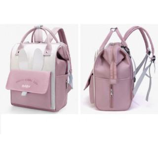 Funkcionalni roza nahrbtnik za mame in očete