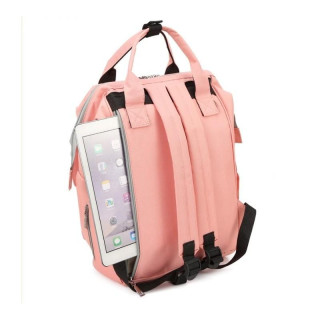 Nahrbtnik za mame in očete v sivi barvi