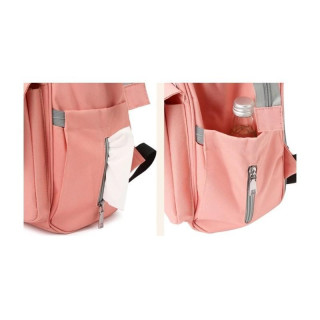 Nahrbtnik za mame in očete v sivi barvi