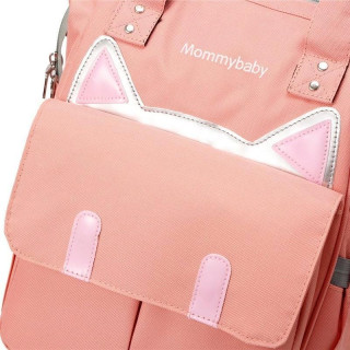 Nahrbtnik za mame in očete v sivi barvi