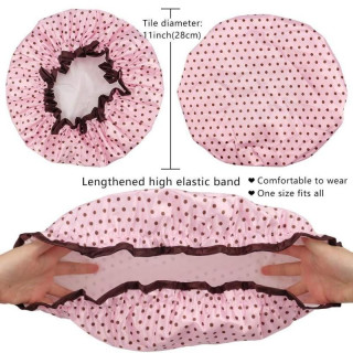 Vodoodporna roza kopalna kapa