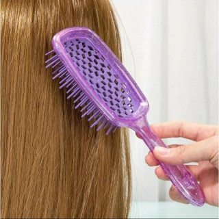 Vijolična krtača za lase