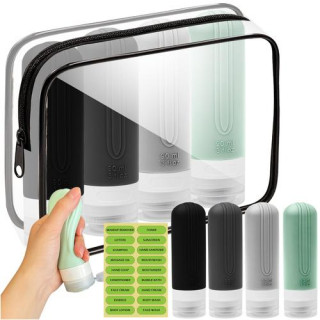 Komplet potovalnih stekleničk - 4 kosi