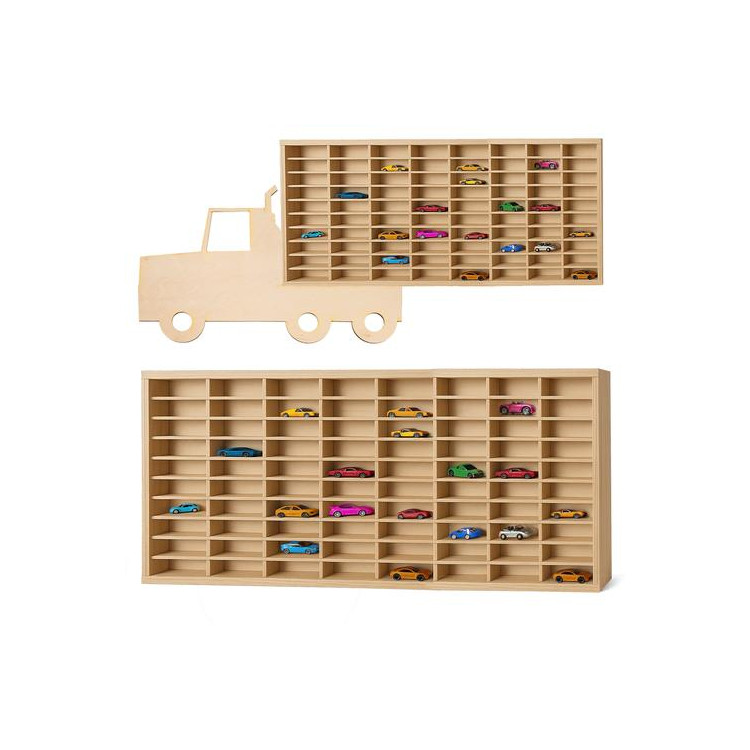 Lesena polica za avtomobile - tovornjak