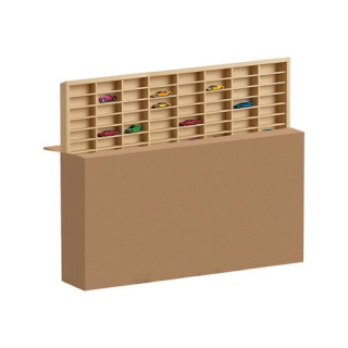 Lesena polica za avtomobile - tovornjak