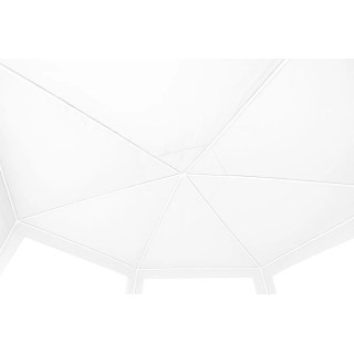 Bel vrtni paviljon z mrežo proti komarjem - 2x2x2 m -