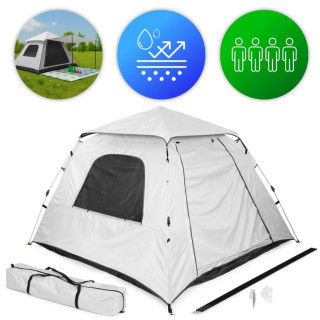 Samostojno sestavljiv kamping šotor za 4 osebe