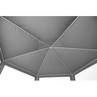 Vrtni sivi paviljon z okni - 2x2x2 m