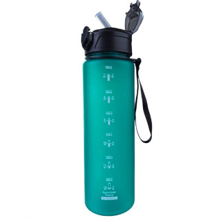 Mat turkizna steklenica za vodo - 750 ml