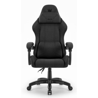 Črni igralni stol iz blaga HELLS CHAIR HC-1014