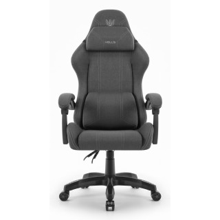 Igralni stol iz blaga, sivo-črnega HELLS CHAIR HC-1014