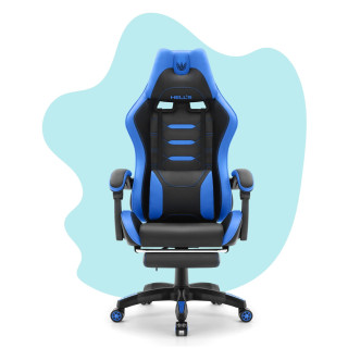 Otroški modro-črni igralni stol HELLS CHAIR HC-1039 2.0