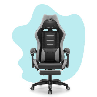Sivo-črni otroški igralni stol HELLS CHAIR HC-1039 2.0