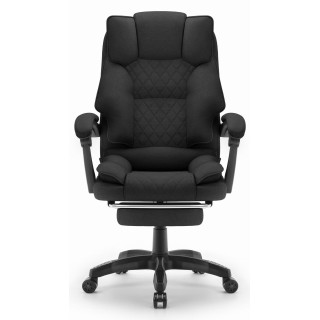 Pisarniški stol iz blaga črne barve HELLS HC-1031