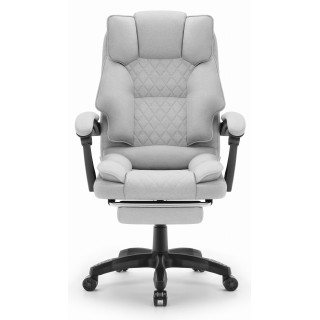 Pisarniški stol HELLS iz sive tkanine HC-1031