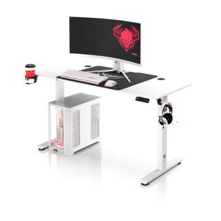 Bela pisalna miza z nastavljivo višino DIABLO X-TENSIO 1400