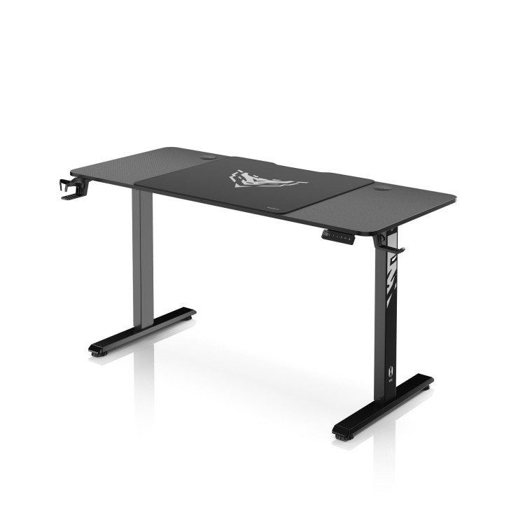 Višinsko nastavljiva črna miza DIABLO X-TENSIO 1400