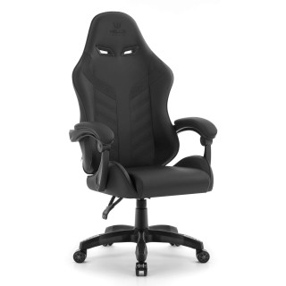Črni blagajniški igralni stol HELLS CHAIR HC-1007 2.0