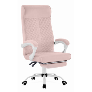 Pisarniški stol HELLS iz roza blaga HC-1030