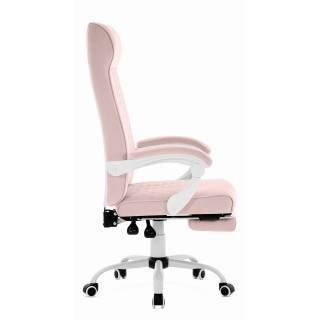 Pisarniški stol HELLS iz roza blaga HC-1030