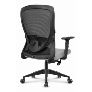 Sivo-črni pisarniški stol HELLS Chair HC-1040 Lite