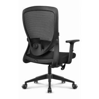 Črn pisarniški stol HELLS Chair HC-1040 Lite