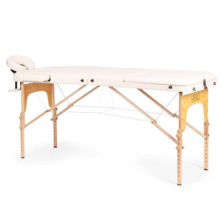3-segmentna lesena miza za masažo in rehabilitacijo