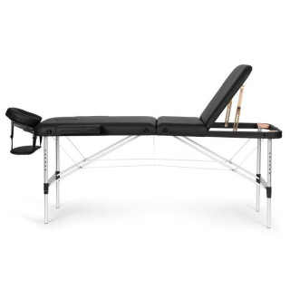 Aluminijasta masažna in rehabilitacijska miza s 3 segmenti