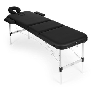 Aluminijasta masažna in rehabilitacijska miza s 3 segmenti