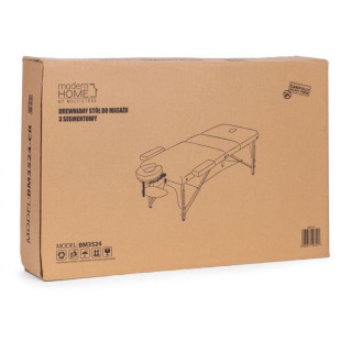 Aluminijasta masažna in rehabilitacijska miza s 3 segmenti