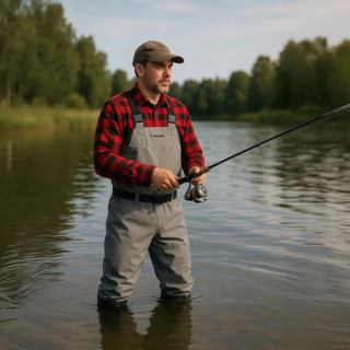 Ribiški škornji TRIZAND - škornji 42