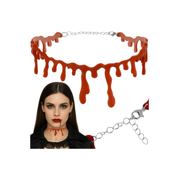 Krvava ogrlica za noč čarovnic
