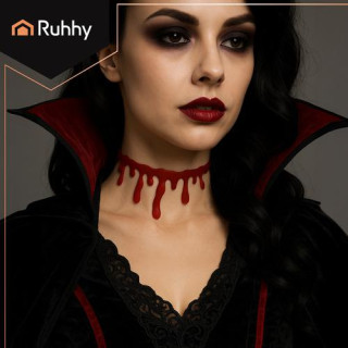 Krvava ogrlica za noč čarovnic