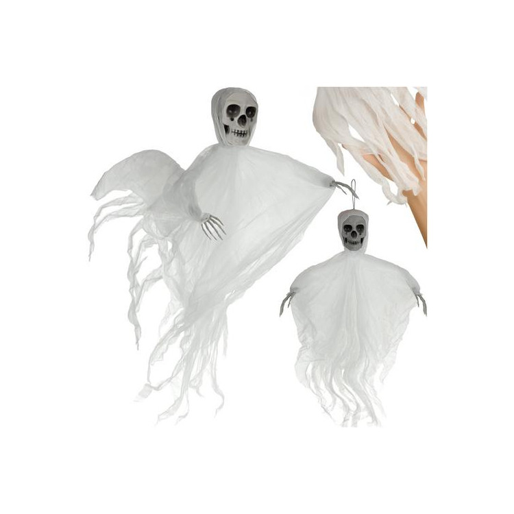 Belo viseče okostje - dekoracija