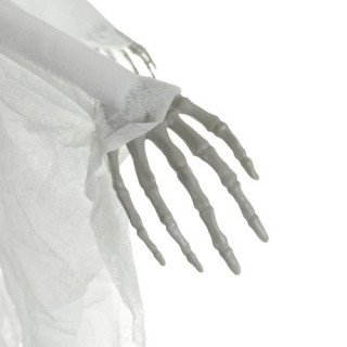 Belo viseče okostje - dekoracija