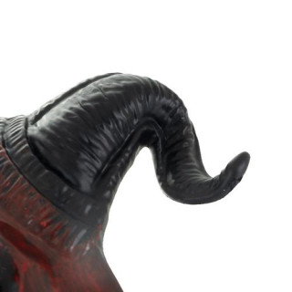 Noč čarovnic hudičeva maska ​​z rogovi