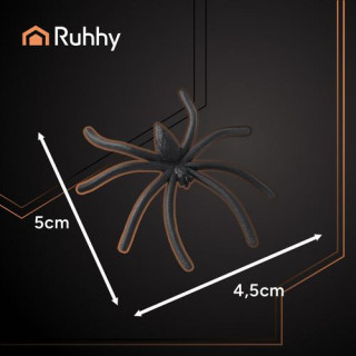 Umetna pajkova mreža + 2 pajka