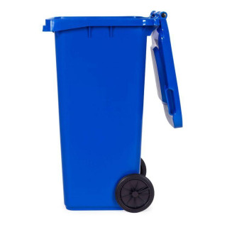 Modri koš za odpadke - 120 l