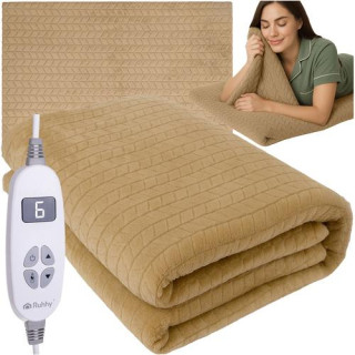Bež električna odeja/podloga 180x130 cm