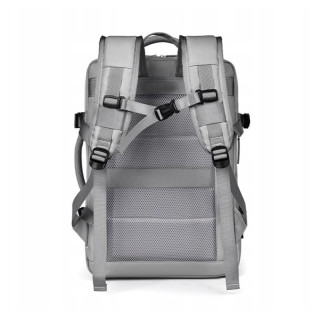 Vodoodporen potovalni nahrbtnik v sivi barvi