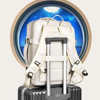 Vodoodporen potovalni nahrbtnik v sivi barvi