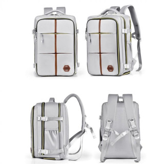 Siv vodoodporen potovalni nahrbtnik