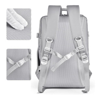 Siv vodoodporen potovalni nahrbtnik