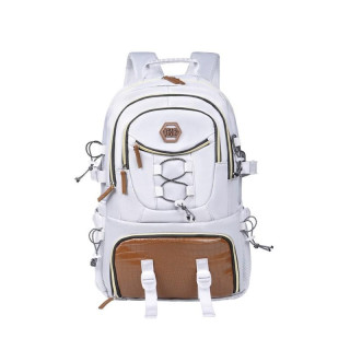 Športni vodoodporni nahrbtnik v sivi barvi