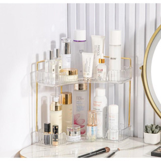 Kotni kopalniški obešalnik z zlatimi ročaji