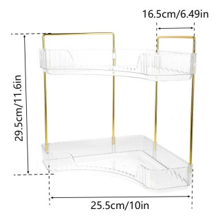 Kotni kopalniški obešalnik z zlatimi ročaji