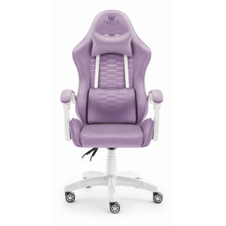 Igralni stol iz blaga vijoličnega HELLS CHAIR HC-1000